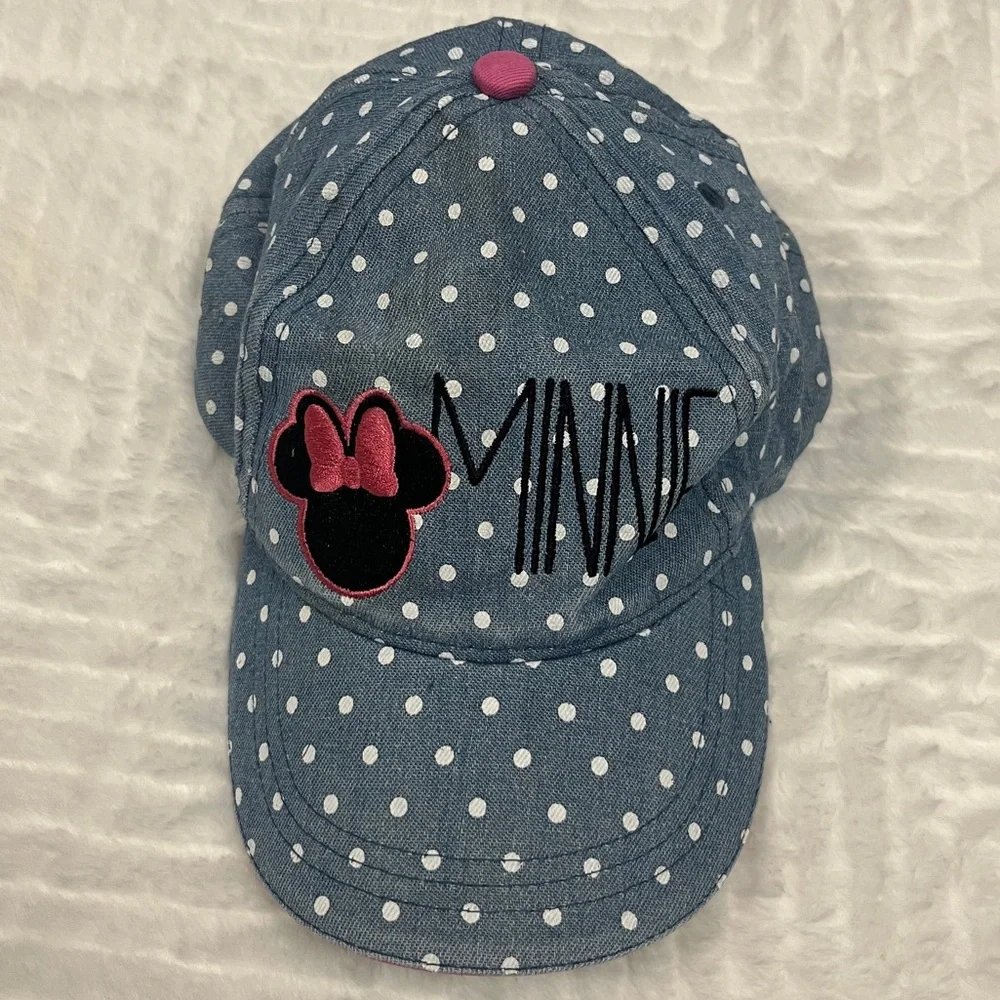 Minnie Mouse Polka Dot Cap Hat Girls‎
